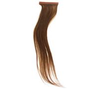 Qwik X 100 Percent Indian Remi Human Hair Tape Hair Extensions Colour 4LB Dark Golden Brown 41cm