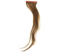 Qwik X 100 Percent Indian Remi Human Hair Tape Hair Extensions Colour 8 Mousey Brown 41cm