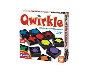 Qwirkle Mix & Match Wooden Tile Game Fun Indoor Activities for Kids