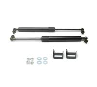 QWLMST 2Pcs/set Car Front Bonnet Hood Slow Down Shock Gas Strut Gas Spring Support Rod For NISSAN NAVARA NP300 2005-2015 2016 2017 2018-black