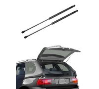 QWLMST 2Pcs/set Rear Tailgate Window Gas Spring Struts Lift Support Rods For BMW X5 E53 2000 2001 2002 2003 2004 2005 2006 Accessories-black