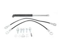 QWLMST For Isuzu D-max 2012 2013 2014 2015 2016 2017 2018 2019 Tailgate Lift Support Gas Strut Rear Plate Damper Car Assist Accessories-black