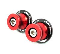 QWLMST Logo For Suzuki SV650 SV650S SV 650 650S Motorcycle Accessories CNC Swingarm Spools Sliders Stand Screws 8MM Swing Arm Bolts-Red