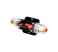 QWORK® 1 Pieces 50A Circuit Breaker Auto Fuse Holder, Reset Fuse Inverter for Car Protection Stereo Switch