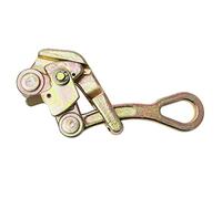 QWORK 1 T Cable Wire Rope Grip Puller, Steel Pulling Tightening Tool for Wire Rope, Pulling 2204 Lbs