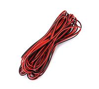 QWORK® 10 Meter 22AWG Electrical Wire, 2 Core Black Red Wire Cable, Extension Wire Cable, for Car LED Strip Light