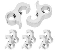 QWORK® 10 pcs Miniature Circuit Breaker (MCB) Lockout Pins - Alumimum Alloy - Secure and Isolate Switches for Safe Maintenance