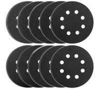 QWORK® 100PCS Wet & Dry Sanding Discs 125mm 8 Holes, 10 Grits (80 to 2000) - Silicon Carbide Sandpaper for Orbital Sanders