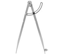 QWORK® 12 Inch Large Adjustable Compass, Compass with Locking Wing and Pencil Holder, for Woodworking, Metalworking, Leather Work