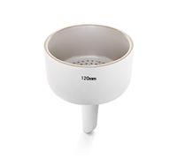 QWORK 120mm Porcelain Buchner Funnel Filtration Funnel for Lab