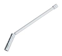 QWORK® 14mm Spark Plug Wrench, 12-Point, 3/8" Square Drive, Thin Wall Long Rod Magnetic Joint Swivel Spark Plug Socket
