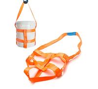 QWORK 2 Pack Durable Bucket Sling with Belly Bands for 5 Gallon Bucket, 200lbs Capacity