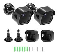 QWORK® 2 Pack Weatherproof Camera Housing with 360° Adjustable Mount Compatible with Blink Outdoor 3rd/4th Generation Security Cameras