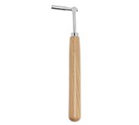 QWORK #2 Piano Tuning Wrench, Universal Star Tip Long Handle Tuning Tool with Velvet Bag, Professional & Beginner Piano Repair Kit for Upright & Grand Pianos, 11.6" L x 3" W