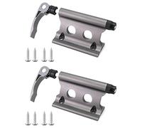 QWORK 2 Pieces Fork Mount Bicycle Quick Release Aluminum Alloy for Truck SUV Trailer