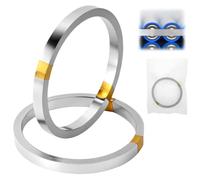 QWORK® 2 Rolls 10M Nickel Strip for Battery, 0.15x8MM Nickel-Plated Battery Nickel Strip