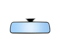 QWORK 200 x 60 mm Car Rear View Mirror with Strong Suction Cup, Universal Interior Mirror 360° Rotating Driving Instructor for Car, SUV, CRV, Vans, Trucks