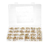 QWORK® 24 Values 600Pcs Capacitor Assortment Kit, Ceramic Capacitors 10pF to 100nF