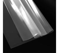 QWORK® 2M X 4M Heavy Duty Polythene Plastic Sheeting - 750G Tear-Resistant, Waterproof and Dustproof Cover for Insulation and Protection