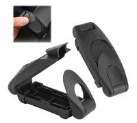 QWORK® 2PCS Car Seatbelt Clip Universal Seatbelt Adjuster for Optimal Comfort & Safety