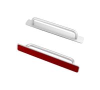 QWORK 2PCS Door Pull Handle Self Adhesive Aluminu