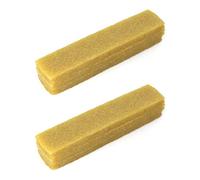 QWORK® 2pcs Sanding Belt Cleaning Block Sandpaper Cleaning Stick - 200 * 40 * 40 mm