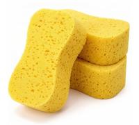 QWORK® 3 Packs Car Wash Sponges, Cleaning Sponge, Car Sponges For Washing, Super Absorbent,23 * 11 * 4.5cm