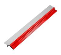 QWORK 32-Inch Drywall Skimming Cutter - Ergonomic Comfort Grip Handle, Precision 0.5mm European Stainless Steel, Replaceable Edge, Ideal for Drywall, Plasterboard