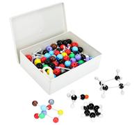 QWORK® 444pcs Molecular Model Kit for Chemistry, Organic and Inorganic Chemistry Molecular Model, Suitable For School Teaching And Experiments