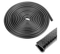 QWORK® 4M U-Shape Car Door Edge Protector, Auto Door Edge Rubber Guards Strip
