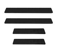 QWORK® 4Pcs Car Door Sill Protector , Anti Scratch Car Door Stickers , Universal Bumper Protector , Carbon Fiber Stickers Door Sill Cover Panel Sticker