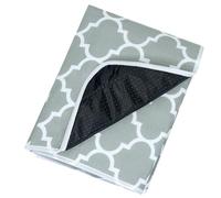 QWORK® 5-Layer Turbo Ironing Mat, 39.4" x 25.6" Soft Ironing Mats Table Top, Non-Slip, Heat & Moisture Protection Ironing Blanket, for Steam Irons