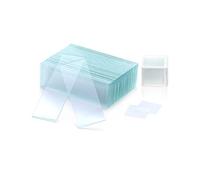 QWORK® 50 PCS microscope slides and 100 PCS cover slips
