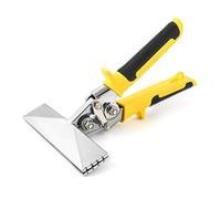 QWORK® 6 Inch Sheet Bending Pliers,Multifunctional Straight Metal Former Bender Hand Bending Tool with Comfort Grip Handle