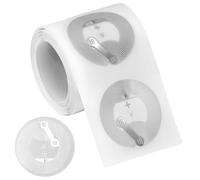 QWORK® 60 Pcs NFC Tags Sticker, 25mm Ntag 213 Blank NFC Stickers, Compatible with NFC Phones & Devices