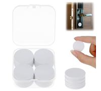 QWORK® 60 Pcs NFC Tags Sticker, 25mm Ntag 215 Blank NFC Stickers, Compatible with NFC Phones & Devices