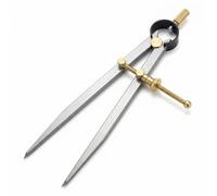 QWORK® 8 Inch Spring Divider Calipers, Precision Spring Dividers Calipers for Geometry