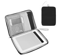 QWORK 9-11 Inch Tablet Case, Tablet Carry Case with Padding, Tablet Bag Grey, Compatible with iPad Air/Pro 10.9/11 Inch