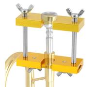 QWORK Adjustable Trumpet Mouthpiece Puller Tool for Brass Wind Instruments - Sturdy Mouthpiece Remover for Trumpet, Trombone, Horn