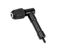 QWORK® Angle Drill Attachment Clamping Range 0.8-10mm 90 Degree Drill Chuck Angle Drilling Adapter