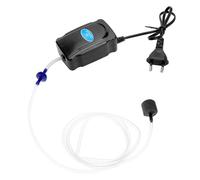 QWORK® Aquarium Air Pump 3W, 2L/min Aquarium Oxygen Pump, Includes 120 cm Silicone Hose, Air Stone & Check Valve