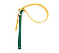 QWORK Belt Strap Wrench - 15" Adjustable Strap Oil Filter Opener with 38 1/2" Capacity