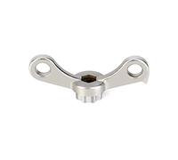 QWORK Bike Crank Arm Dust Cap Install Removal Wrench Tool Compatible with Shimano SRAM RaceFace TRUVATIV