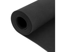 QWORK® Black Foam Sheets Roll 35x150cm, 2mm Thick High Density EVA Foam for Cosplay, Costumes and DIY Projects