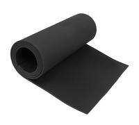 QWORK® Black Foam Sheets Roll 35x150cm, 5mm Thick High Density EVA Foam for Cosplay, Costumes and DIY Projects
