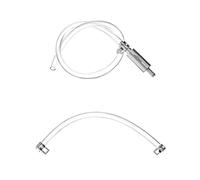 QWORK® Brake Bleeding Kit, Universal Hydraulic Brake Bleeder Clutch Bleeding Hose One Way Valve Tube Bleeding Tool Kit for Car Motorbike Motorcycle