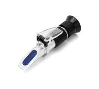QWORK® Brix Refractometer, with Automatic Temperature Compensation, Brix 0-80% for Honey Condensed Milk Vegetable Oils, Syrup Molasses Etc