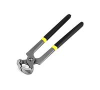 QWORK® Carpenters' Pincers, End Cutting Pliers, 10" / 250mm,New Upgrade, Black