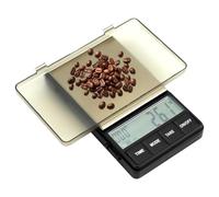 QWORK® digital scales 1000g/0.1g, coffee scales for espresso with Timer, with LCD Display, Portable Precision Weighing, Batteries not included