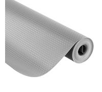 QWORK® Drawer Mat 45 x 500 cm, Non-Slip EVA Kitchen Drawer Mats, Waterproof Cupboard Mat with Dark Grey Dots, Shelf Liners, for Cupboards and Drawers